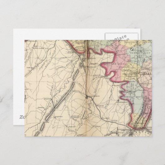 Washington Postkarte (Vorne/Hinten)