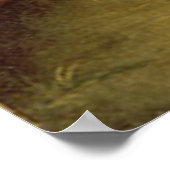 Washington, Princeton, 1779 / von Charles Peale Poster (Ecke)