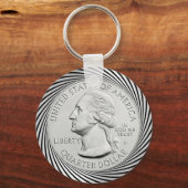 WASHINGTON QUARTER SCHLÜSSELANHÄNGER (Vorderseite)