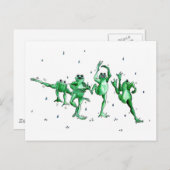 Washington Rain Dance Postkarte (Vorne/Hinten)