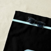 Washington Sasquatch License Plate Strandtuch (Beispiel)