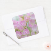 Washington, Seabeck. Detail der Erbse Quadratischer Aufkleber (Umschlag)