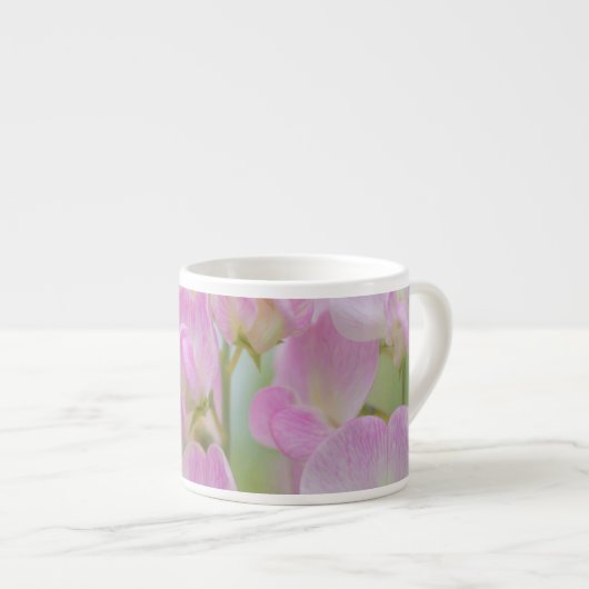 Washington, Seabeck. Detail der Süßerbse Espressotasse (Vorderseite Rechts)