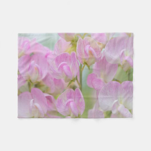 Washington, Seabeck. Detail der Süßerbse Fleecedecke (Vorderseite (Horizontal))