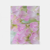 Washington, Seabeck. Detail der Süßerbse Fleecedecke (Vorderseite)