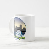 Washington Seattle Kaffeetasse (Vorderseite Links)