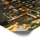 Washington, Seattle, Skyline at night from Kerry 2 Poster (Ecke)
