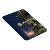 Washington, Seattle, Skyline nachts ab Kerry 1 Magnet (Rechte Seite)