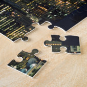 Washington, Seattle, Skyline nachts ab Kerry 1 Puzzle (Seite)