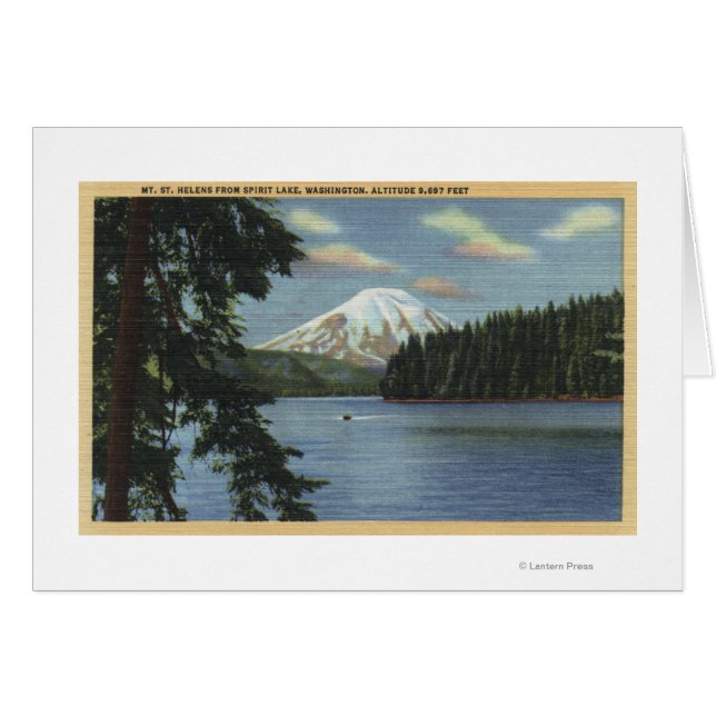 Washington - Sicht auf den Berg St. (Vorderseite (Horizontal))