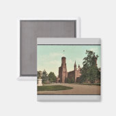 Washington. Smithsonian Institution classic Fotoc Magnet (Vorderseite/Rückseite)