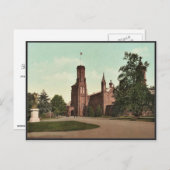 Washington. Smithsonian Institution classic Fotoc Postkarte (Vorne/Hinten)
