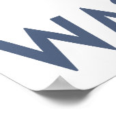 Washington - Snowboarden Poster (Ecke)