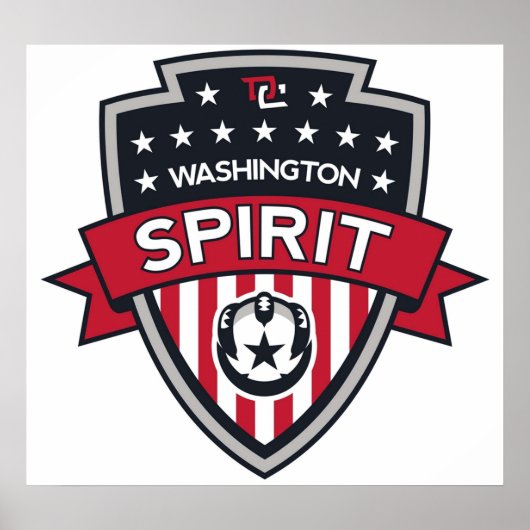 Washington Spirit Icon Poster (Vorne)