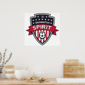Washington Spirit Icon Poster (Küche)