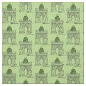 Washington Square Christmas Tree NYC Holiday Stoff (Muster)