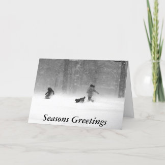 Washington Square II Christmas Card Feiertagskarte