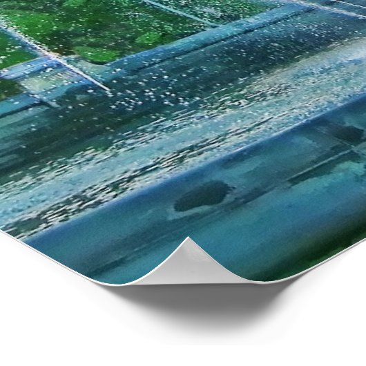 Washington Square Park, NYC Poster (Ecke)