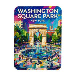 Washington Square Park USA wird zu Magnet