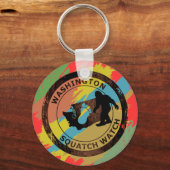 Washington Squatch Watch Schlüsselanhänger (Vorderseite)