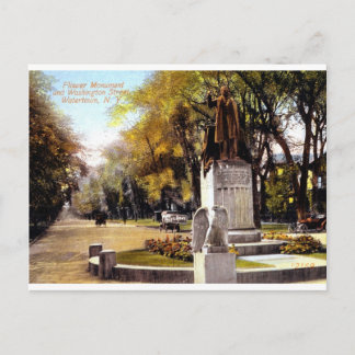 Washington St., Watertown, NY 1917 Vintag Postkarte