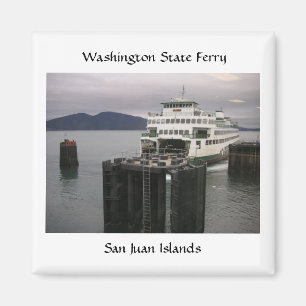 Washington Staat Ferry Magnet