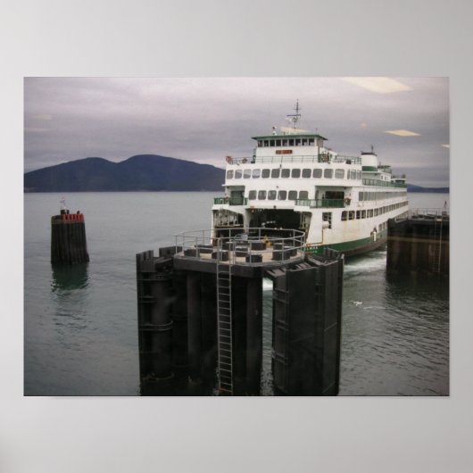 Washington Staat Ferry Poster (Vorne)