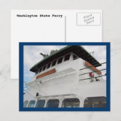 Washington Staat Ferry Postkarte (Vorne/Hinten)