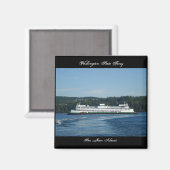 Washington Staat Ferry, San Juan Islands Magnet (Vorderseite/Rückseite)