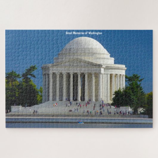 Washington Staat Hauptstadt DC. Jigsaw Puzzle (Horizontal)