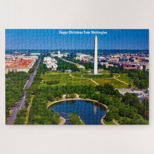 Washington Staat Hauptstadt DC. Jigsaw Puzzle (Horizontal)