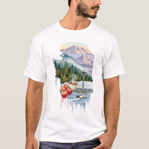 Washington Staat Icons Unisex T-Shirt