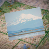 Washington Staat Mount Baker and Lighthouse Travel Postkarte