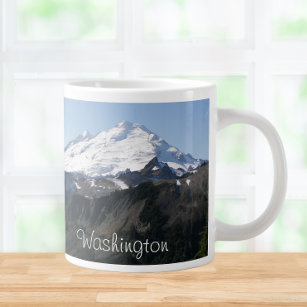 Washington Staat Mount Baker Foto Jumbo-Tasse