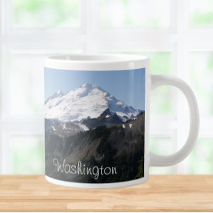 Washington Staat Mount Baker Foto Jumbo-Tasse
