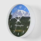Washington Staat Mount Rainier Foto Uhr (Winkel)