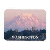 Washington Staat Mount Rainier Landscape Magnet (Horizontal)
