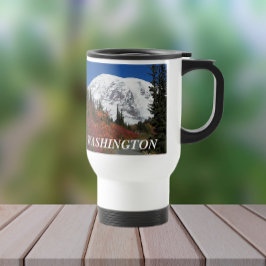 Washington Staat Mount Rainier Landscape Reisebecher