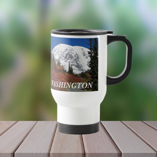 Washington Staat Mount Rainier Landscape Reisebecher