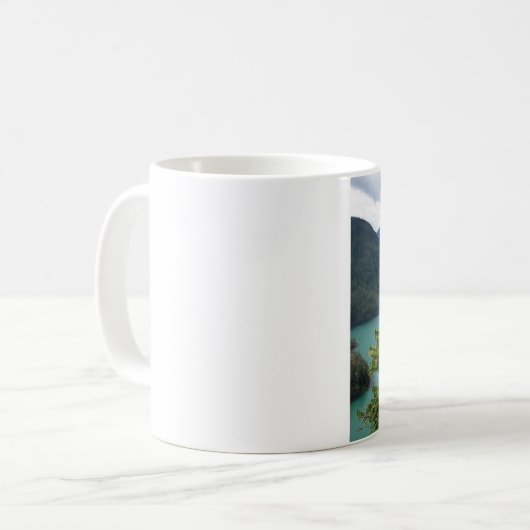 Washington Staat North Cascades Foto Kaffeetasse (Vorderseite Links)
