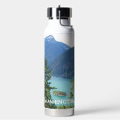 Washington Staat North Cascades Foto Trinkflasche (Links)