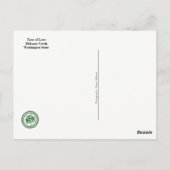 Washington Staat Postcard: Baum der Liebe Postkarte (Rückseite)