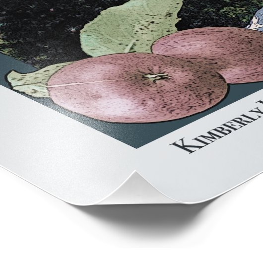 Washington Staat Poster Art (Ecke)