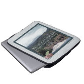 Washington Staat Poster Art Laptopschutzhülle (Vorne Knopf)