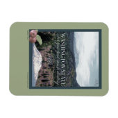 Washington Staat Poster Art Magnet (Horizontal)