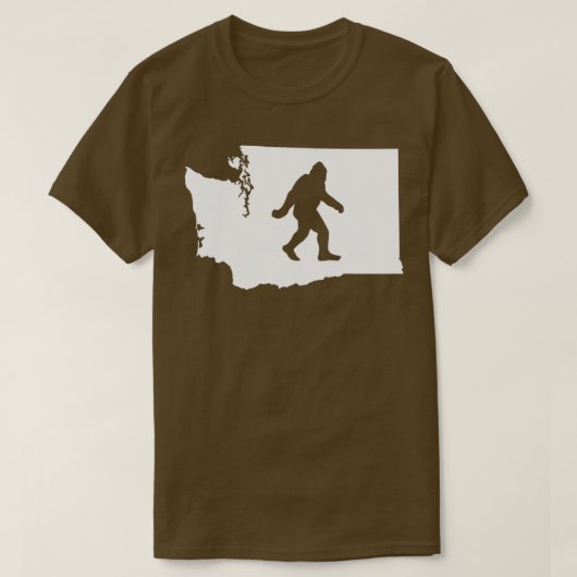 Washington Staat Sasquatch T-Shirt (Design vorne)