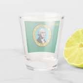 WASHINGTON STAAT SCHNAPSGLAS (Rückseite)