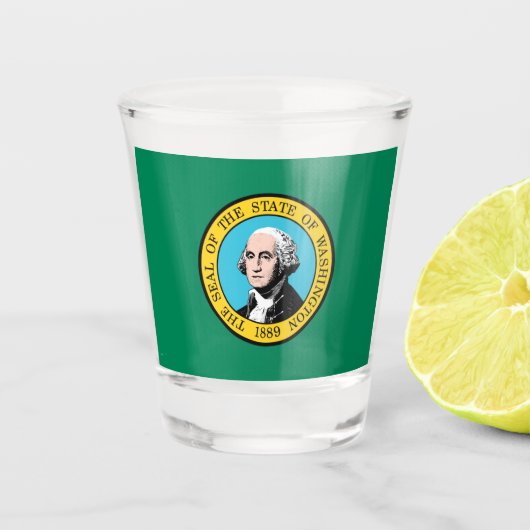 WASHINGTON STAAT SCHNAPSGLAS (Vorderseite)