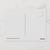 Washington Staat Sunset Postcard Postkarte (Rückseite)