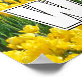 Washington Staat | Tulip Field Poster (Ecke)